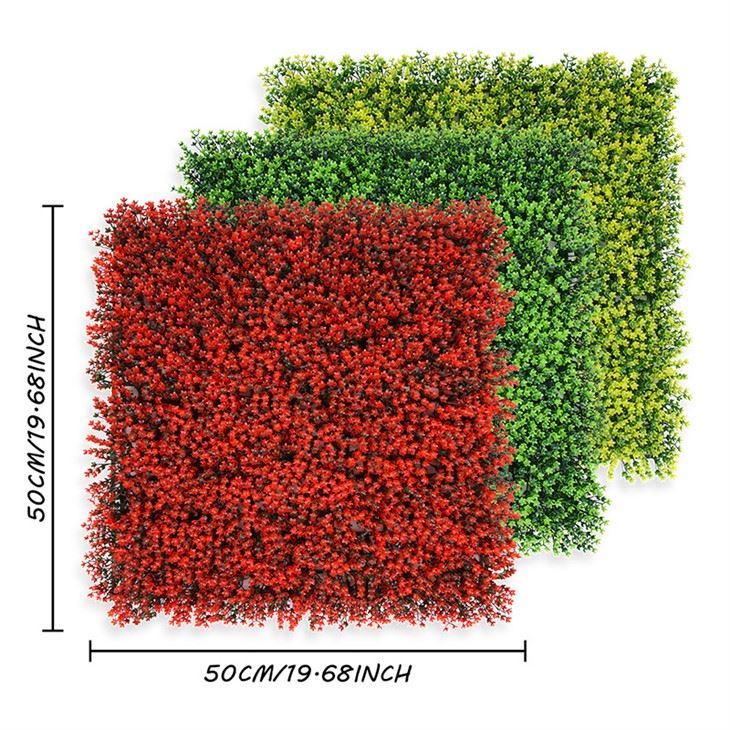 ARTIFICIAL Milan Grass Panel 50CM PE+UV Material