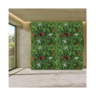 صفحه اصلی دکوراسیون دیواری گلدان های مصنوعی سبز عمده فروشی چوب مصنوعی Boxwood