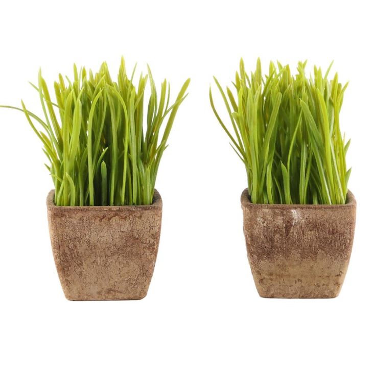 Artificial Potted Plants Potted Artificial Grass