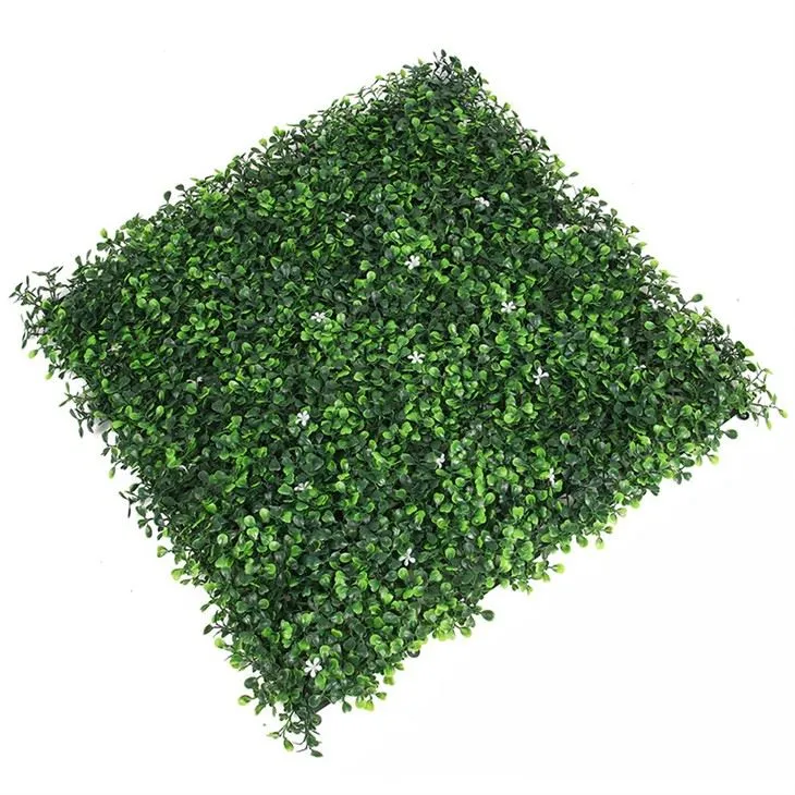 Artificial Grass Mat Artificial Boxwood Hedge Wall Plant Panels