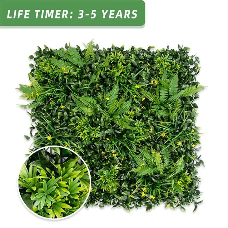 Faux boxwood hedge SEVEN FLOWERS